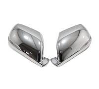 ABS Side Door Wing Rearview Mirror Cover Trim For CRV CR-V 2017 2018 2019 2020 2021 Carbon Fiber Style 2pcs/set(Bright silver 2)