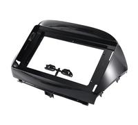 ABS Silver Car Stereo Radio Fascia Bezel Replaceme 10.1 INCH GPS Navigation Frame Stereo DVD Player Install Surround Panel Radio Face Bezel/Fit For Honda FR-V EDIX 2004-2009