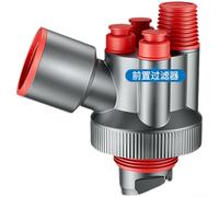 ABS Sink Drain Pipe Adapter, Dual Drainage with Magnetic Seal Smell Proof, Compatible with Dishwashers Washing Machines Water Purifiers 50/75mm Pipes