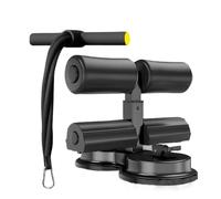 Abs Sit Up Machine - Adjustable Bar Suction Cup Floor Holder, Abdominal Trainer Assistant Workout, Sturdy Home Exercise Equipment, Distinctive Fitness Device | Wonderful Core Tool For Gym Use