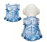 Abs Six M Pet Apparel for Small Dogs-Cute Summer Outfit for Puppy, Soft Breathable Pet Clothes for Cat