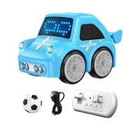 ABS Smart Follow And Escape Mode Remote Controlled Car, 6.5 * 6.5 * 10cm Remote Control Car Small Truck Toy For Boys Girls Teens, Blue