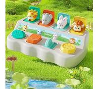 ABS Snap & Spring Flipping Toy - Stress Relief Hand Trainer with Interactive Puzzle Design，Developmental Press Activity Toys for Infants, Toddlers, Boys and Girls Switch Toys
