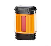 ABS Solar Camping Light USB Charge Hand Crank Yellow
