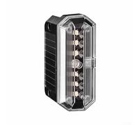 ABS Solar Powered LED Lamp USB Charge Dual Mode | Solar powered, no wiring needed, auto charge day use night, ideal for remote outdoor trucking(Red)