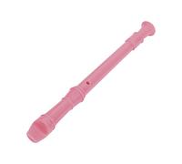 ABS Soprano Descant Recorder Clarinet 8 Holes German Style C Key with Fingering Chart Cleaning Stick for Kids Beginners