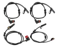 ABS Speed Sensor Compatible With For Clk320 For Coupe 2004 2005 1Set Front Rear Left Right ABS Sensor Replacement Parts 2035400417