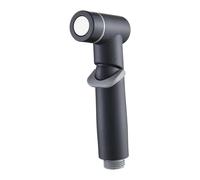 ABS Spray Shower Head High Pressure Bathroom Sprayer Accessories Adjustable Handheld Toilet Bidet Douche(Black)