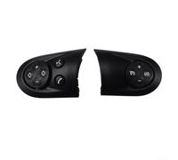 ABS Steering Wheel Trim Sticker for Mini R52 R56 R57 | Precise fit for r50 for r53, wear-resistant ABS, black finish, easy peel-and-stick install, restores interior look