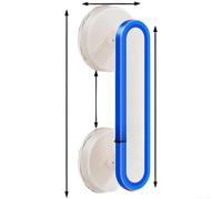 ABS Suction Cup Door Handle for Fridge, Drawer, and Sliding Door Use with No Drill Mounting and Reliable Holding Power (C)