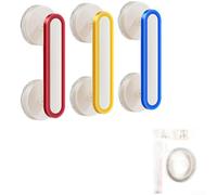 ABS Suction Cup Door Handle for Fridge, Drawer, and Sliding Door Use with No Drill Mounting and Reliable Holding Power (G)