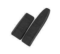 ABS+Suede Leather Car Center Console Armrest Box Cover Decoration Trim For C E GLK Class W204 W212 X204 2008-2014 Interior Fittings(RHD white line)