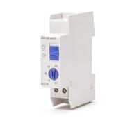ABS Timer Switch for Stair Lights, 220-240V Automatic Mechanical Wall Switch with 0.5-20 Minute Adjustable Delay, Energy Efficient Control for Stairways, Light Boxes and Timed Electrical Devices