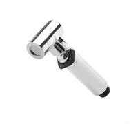 ABS Toilet Bidet Sprayer Handheld Adjustable Water Pressure Lightweight Spray Head for Bathroom Cleaning Cloth Diaper Dog Shower Floor Washing Squatting Pan Silver B(Silver)