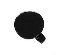 ABS Tow Hook Cover Replacement for Tesla Model 3/Y - Front Bumper & Trailer Towing Eye Cap, Modified Hook Hole Trim Cap (Black)