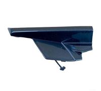 ABS Tow Hook Eye Cover Cap for SE/XSE (2020-2022) - Front Grille Trailer Hitch Insert, Unpainted Black, Direct Replacement