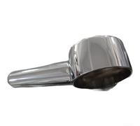 ABS Tub Shower Faucet Set Chrome Finish Modern Style