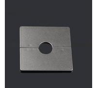 ABS Wall Hole Cover for TV Wires, Pipes and Faucets - 12mm/22mm Inner Diameter Decorative Pipe Shielding Plate for Home Improvement (White, Gold, Black,(Type 22 Black)