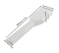 ABS Washing Machine Dual Drain Pipe Connector, 2-in-1 Sewer Tee Fitting for Efficient Wastewater Management, White