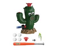 ABS Water Stream Baseball Toy with Cactus Shape for Outdoor Fun Family Backyard Toy