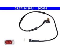 ABS wheel speed sensor 24.0711-1367.1 ATE for FORD MAZDA