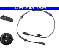 ABS wheel speed sensor 24.0711-5190.3 ATE for RENAULT MEGANE II Sport Tourer