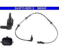 ABS wheel speed sensor 24.0711-5251.3 ATE for RENAULT MASTER III Bus