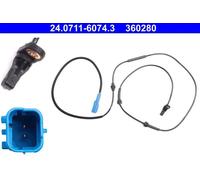 ATE 24.0711-6074.3 Sensor, wheel speed OE REPLACEMENT