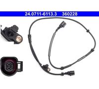 ABS wheel speed sensor 24.0711-6113.3 ATE for VW SEAT FORD