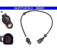 ABS wheel speed sensor 24.0711-6114.3 ATE for VW FORD SEAT