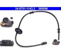 ABS wheel speed sensor 24.0751-1143.3 ATE for MERCEDES-BENZ C-CLASS CLK