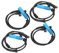 ABS Wheel Speed Sensor 4pcs 34526756380 34526756379 34526771704 34526771705 Front Rear ABS Wheel Speed Sensor For E53 X5 2000 2001 2002 2003