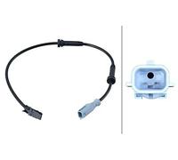 ABS wheel speed sensor Active sensor 6PU 358 216-031 HELLA for RENAULT