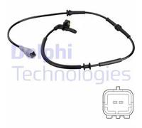 ABS wheel speed sensor Active sensor SS20761 DELPHI for CITROËN PEUGEOT