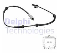 ABS wheel speed sensor Active sensor SS20780 DELPHI for CITROËN PEUGEOT