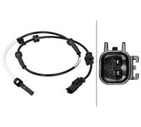 ABS wheel speed sensor Front Axle Hall Sensor 6PU 358 217-201 HELLA for TESLA