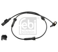 ABS wheel speed sensor Front Axle Left 102225 FEBI BILSTEIN for FIAT CITROËN