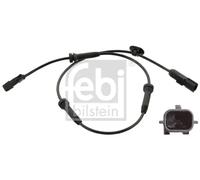 ABS wheel speed sensor Front Axle Left 102475 FEBI BILSTEIN for RENAULT