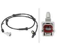 ABS wheel speed sensor Hall Sensor 6PU 012 806-731 HELLA for NISSAN QASHQAI I