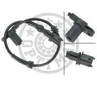ABS wheel speed sensor Passive sensor 06-S038 OPTIMAL for OPEL MERIVA A MPV