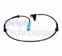 Delphi Wheel Speed Sensor Rear Axle 775mm Cable Length Fits Peugeot 206 206 Van