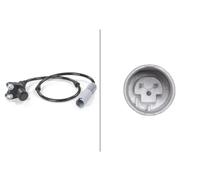 ABS wheel speed sensor Rear Axle 6PU 010 039-501 HELLA for BMW Z3 Roadster