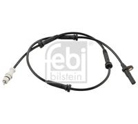 ABS wheel speed sensor Rear Axle Left 102474 FEBI BILSTEIN for RENAULT OPEL