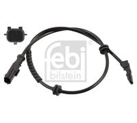 ABS wheel speed sensor Rear Axle Left 102565 FEBI BILSTEIN for RENAULT CLIO III