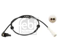 ABS wheel speed sensor Rear Axle Left 104901 FEBI BILSTEIN for RENAULT THALIA I