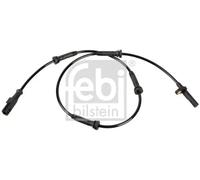 ABS wheel speed sensor Rear Axle Left 108037 FEBI BILSTEIN for RENAULT NISSAN