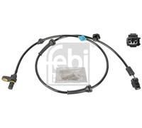 ABS wheel speed sensor Rear Axle Left 109561 FEBI BILSTEIN for FIAT SEDICI