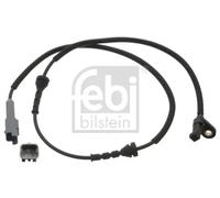 ABS wheel speed sensor Rear Axle Left 45228 FEBI BILSTEIN for CITROËN PEUGEOT