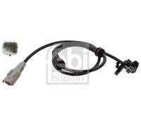 ABS wheel speed sensor Rear Axle Left 45559 FEBI BILSTEIN for PEUGEOT CITROËN
