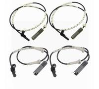ABS Wheel Speed Sensors Compatible With BMW For E81 E82 E87 E90 Front Rear ABS Wheel For Speed Sensor 4Pcs 34526870075 34526870077 34526760424 34526762476